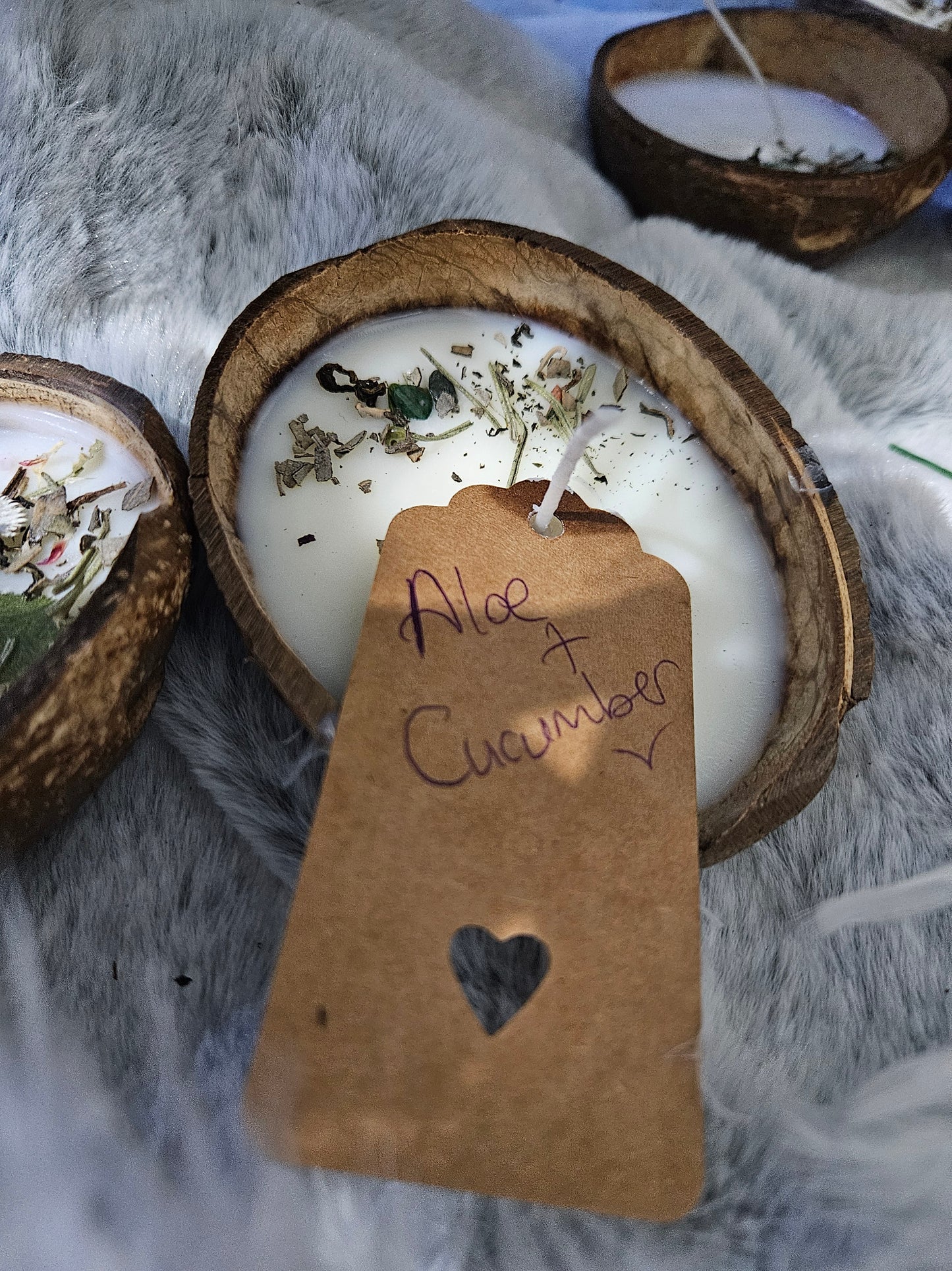 Aloe vera & Cucumber scented candle