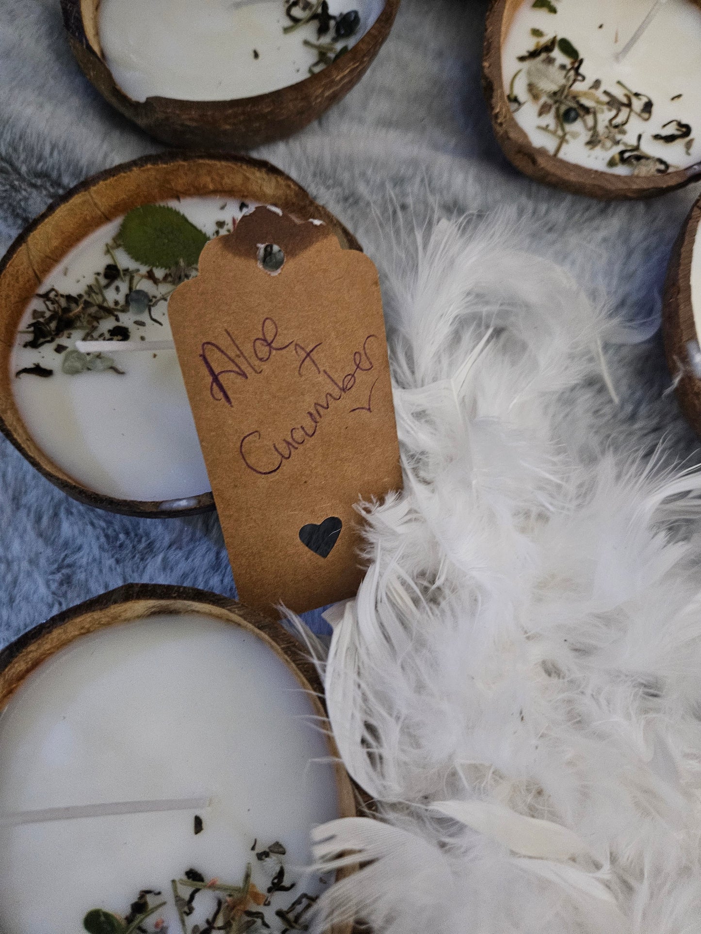 Aloe vera & Cucumber scented candle