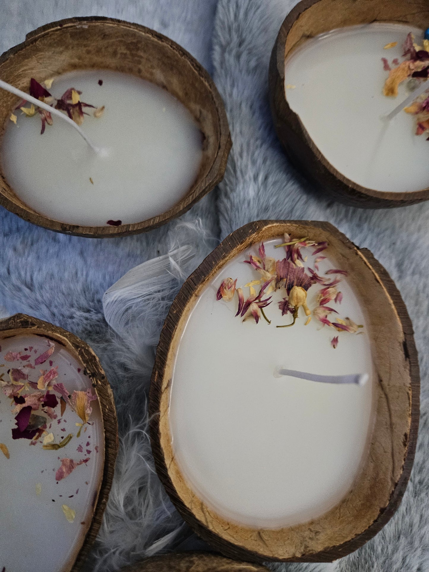Passion fruit scented candle