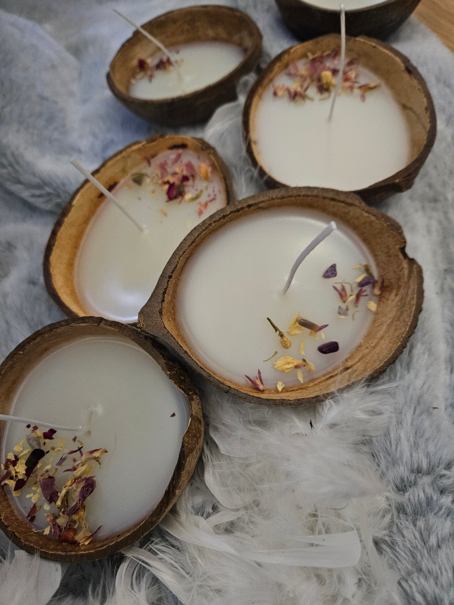 Passion fruit scented candle